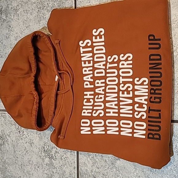 Star Tek Built Ground Up Pullover Hoodie Kangaroo Pockets Size XL - Picture 10 of 10